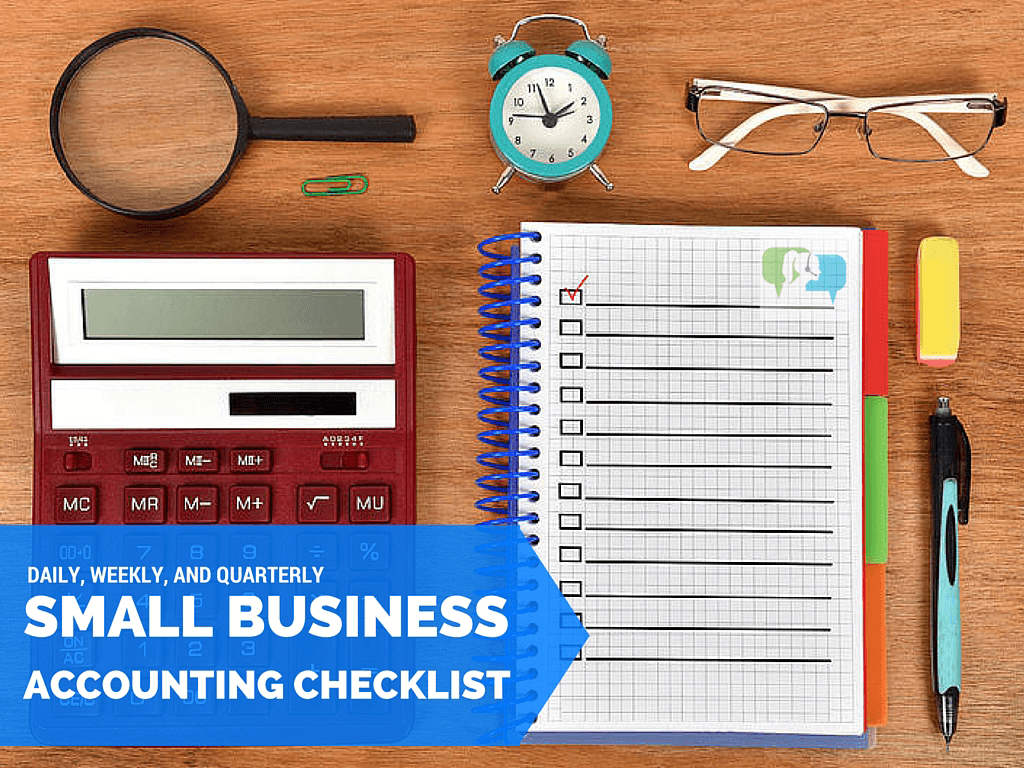 Small Business Accounting Checklist and Infographic