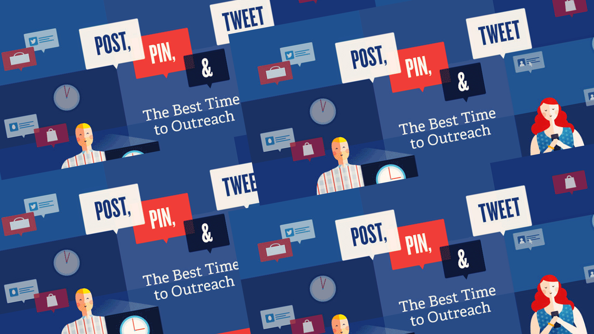 When are the best times to post on social media?