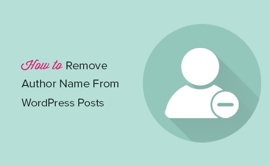 How to Remove Author Name from WordPress Posts