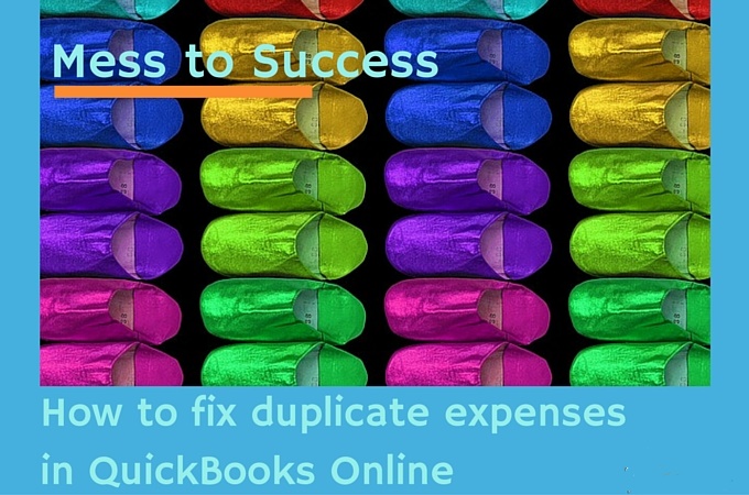 HOW TO FIX DUPLICATED EXPENSES IN QUICKBOOKS ONLINE
