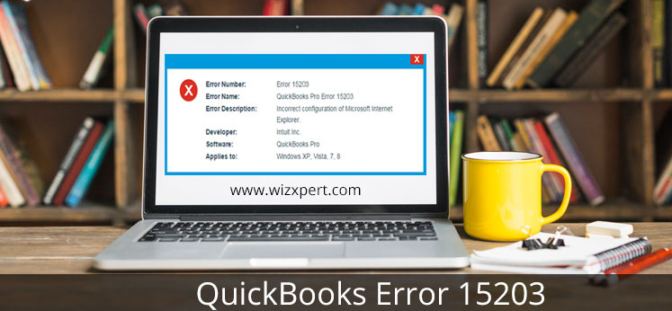 QuickBooks Error 15203